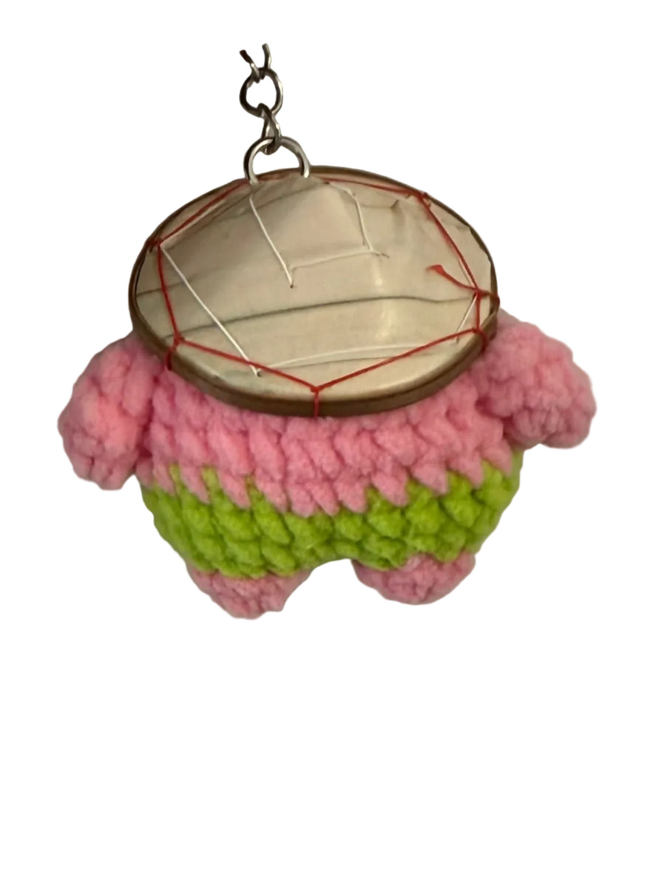 Asian Patrick Star Keychain