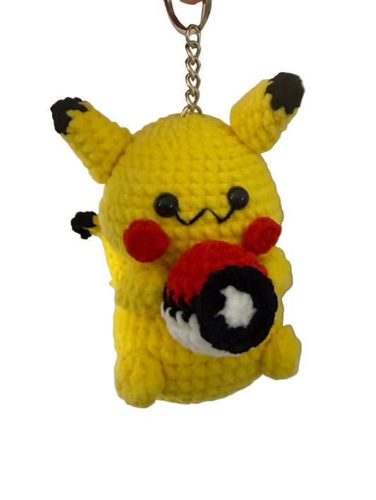 Pikachu Holding Pokeball